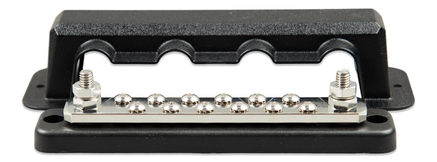 Victron VBB125021220 Busbar 250A 2P with 12 screws + cover