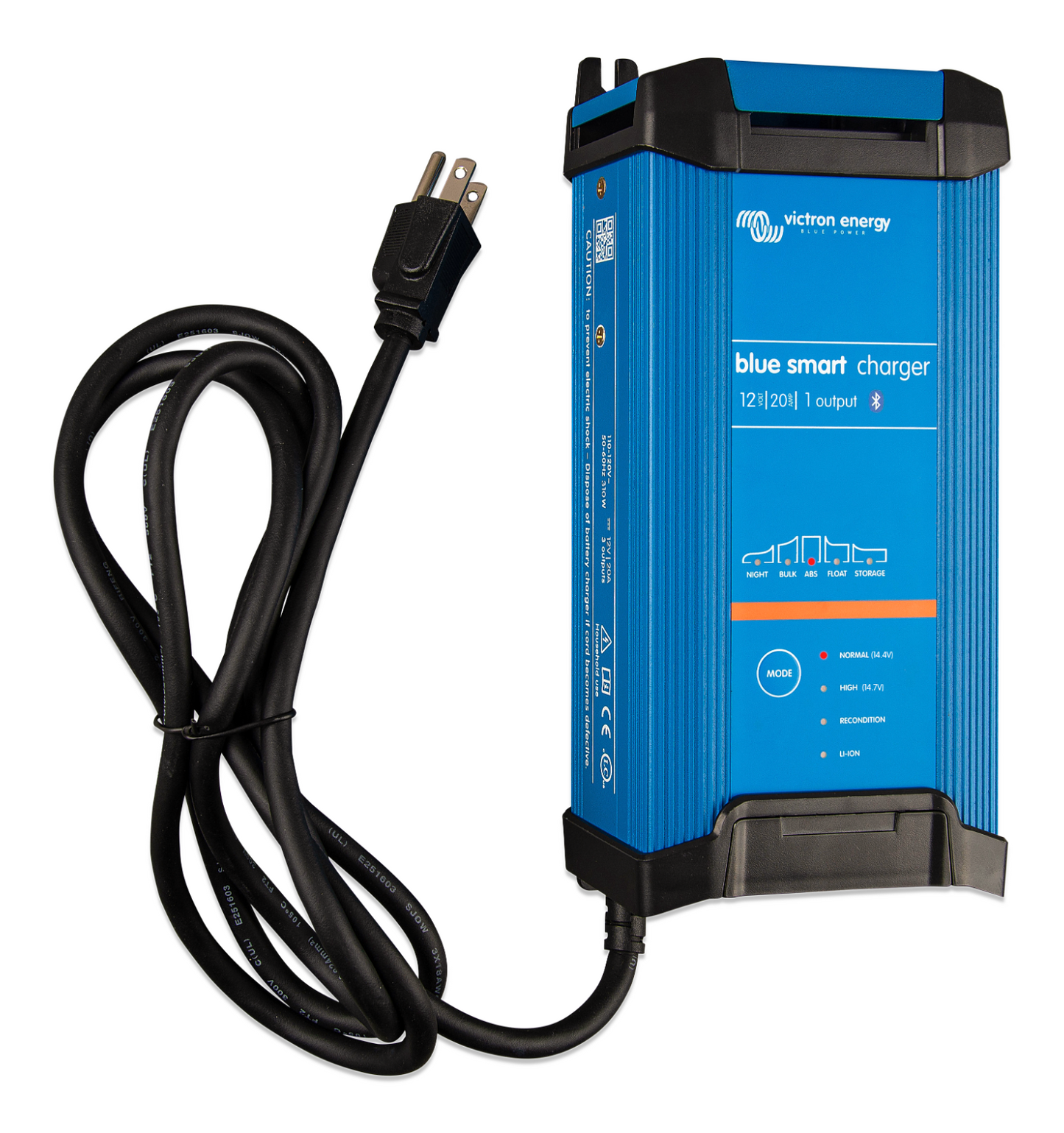 Victron BPC122045102 Blue Smart IP22 Charger 12/20(1) 120V NEMA 5-15