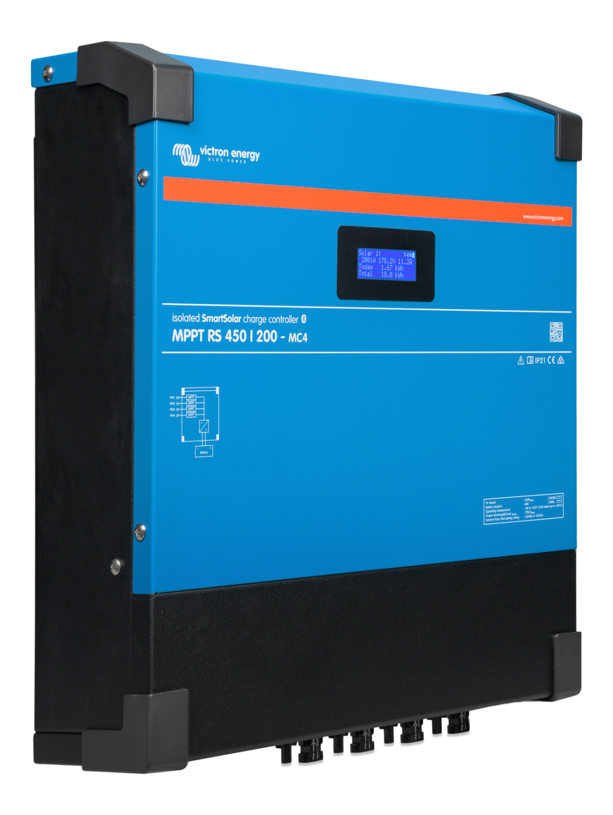 Victron SCC145110510 SmartSolar MPPT RS 450/100-MC4