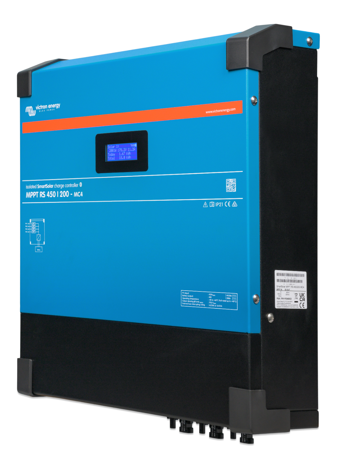 Victron SCC145110510 SmartSolar MPPT RS 450/100-MC4