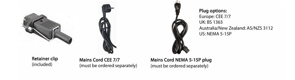Victron ADA010100400 Mains Cord NEMA 5-15P for Smart IP43 / Skylla-S Charger 2m