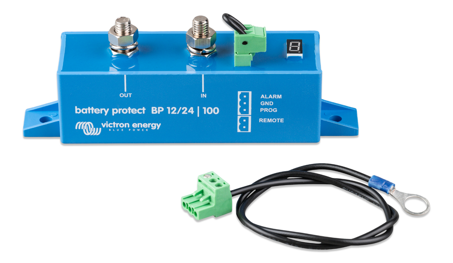 VICTRON BPR000100400	BatteryProtect 12/24V-100A Authorized Dealer 5 Year Warr