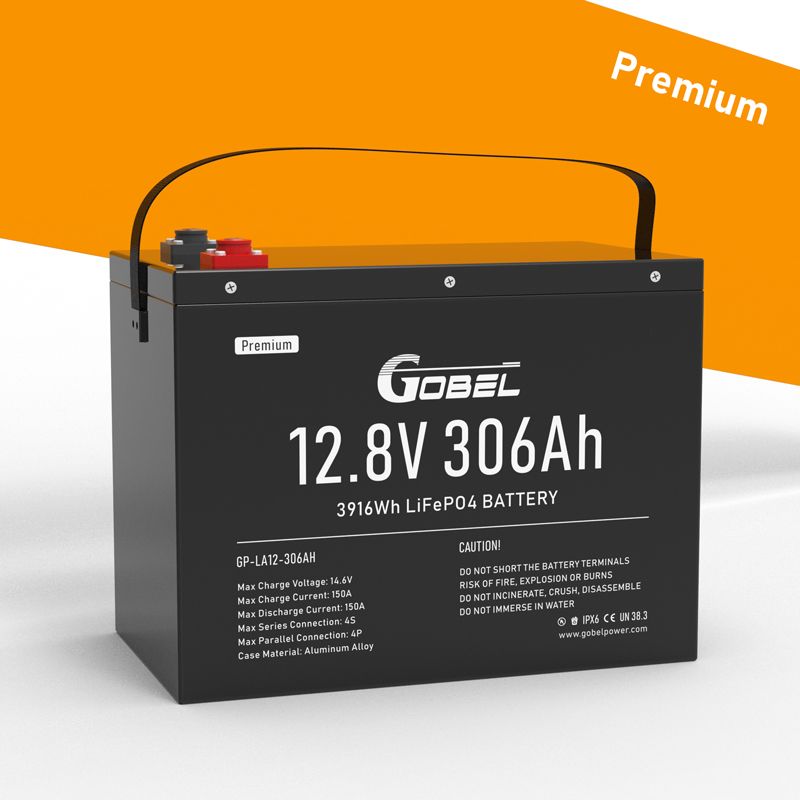 Gobel GP-LA12-306AH| 12V306Ah Battery, Built-in heater & Bluetooth