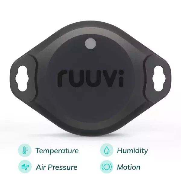 RuuviTag Pro Bluetooth Sensor 4 in 1 Temperature, Motion, Air Pressure, and Humidity Sensor