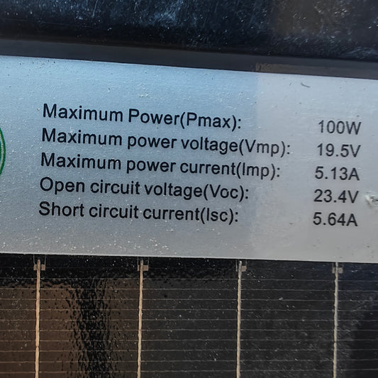 Solar Panel 100w