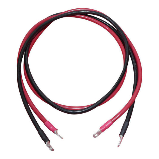 12in 4/0 AWG Battery Cables | Black and Red