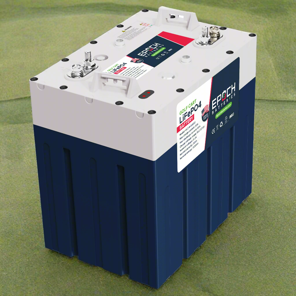 Epoch Batteries 48V 30Ah (1.54kWh) GC2 - Golf Cart LiFePO4 Lithium Battery