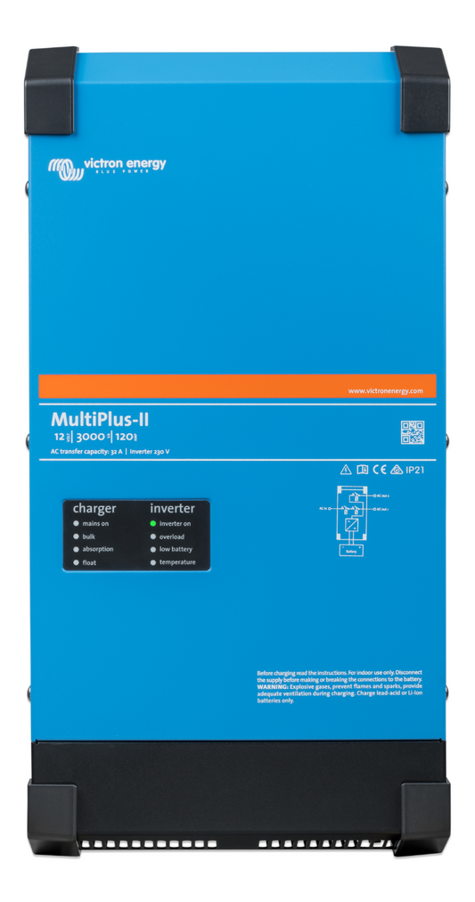 Victron PMP122305010 MultiPlus-II 12/3000/120-32 230V Auth Dealer 5 Yr Warranty