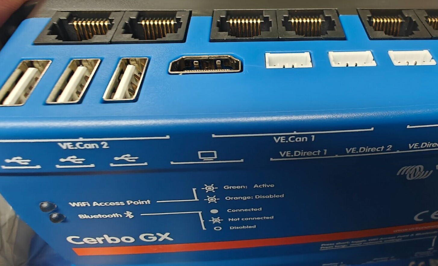 Victron BPP900451100 Cerbo GX MK2 Hardware revision 2 with two VE.Can ports