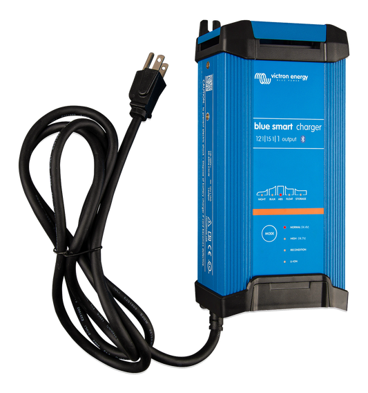 Victron BPC121545102 Blue Smart IP22 Charger 12 Volt 15 Amp 1 Outlet 120V