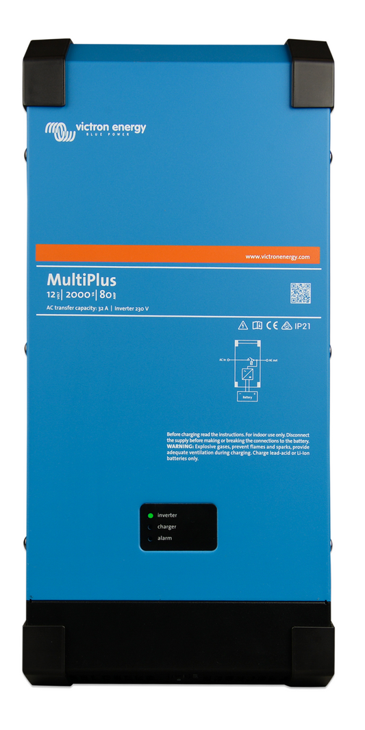 Victron PMP242200102 MultiPlus 24/2000/50-50 120V VE.Bus Auth Dealer 5 year warr