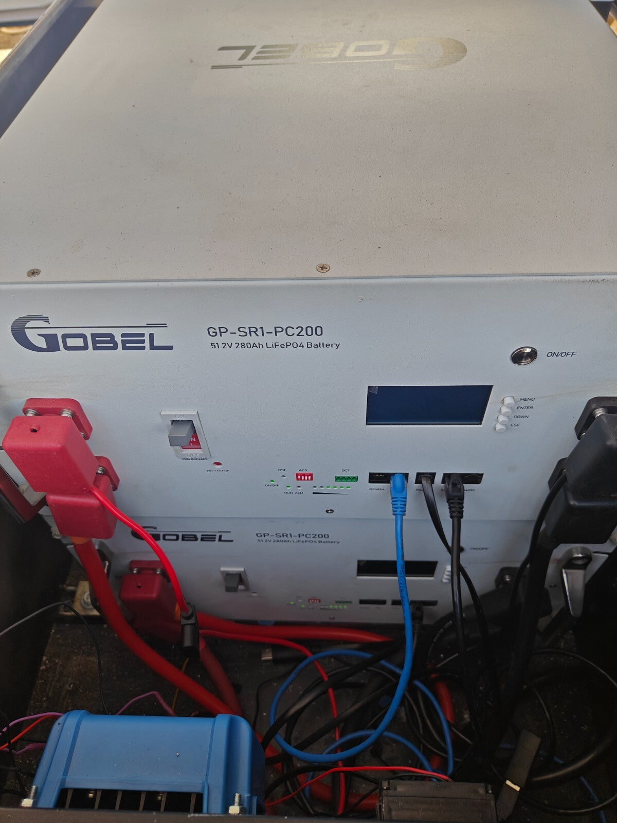 Off Grid Portable 24 Panel Solar Trailer w/ 28KWh GOBEL LFP ALL VICTRON 120/240