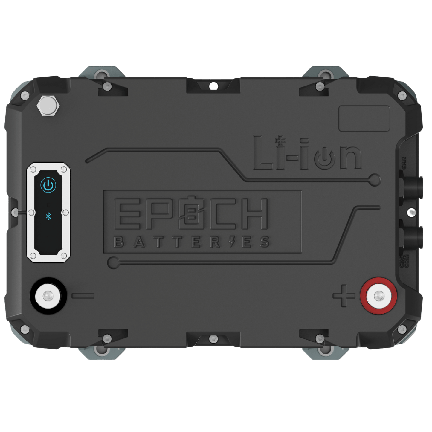 Epoch Batteries 24V 100Ah (2.56kWh) LiFePO4 Lithium Battery - Bluetooth, Heating, Waterproof