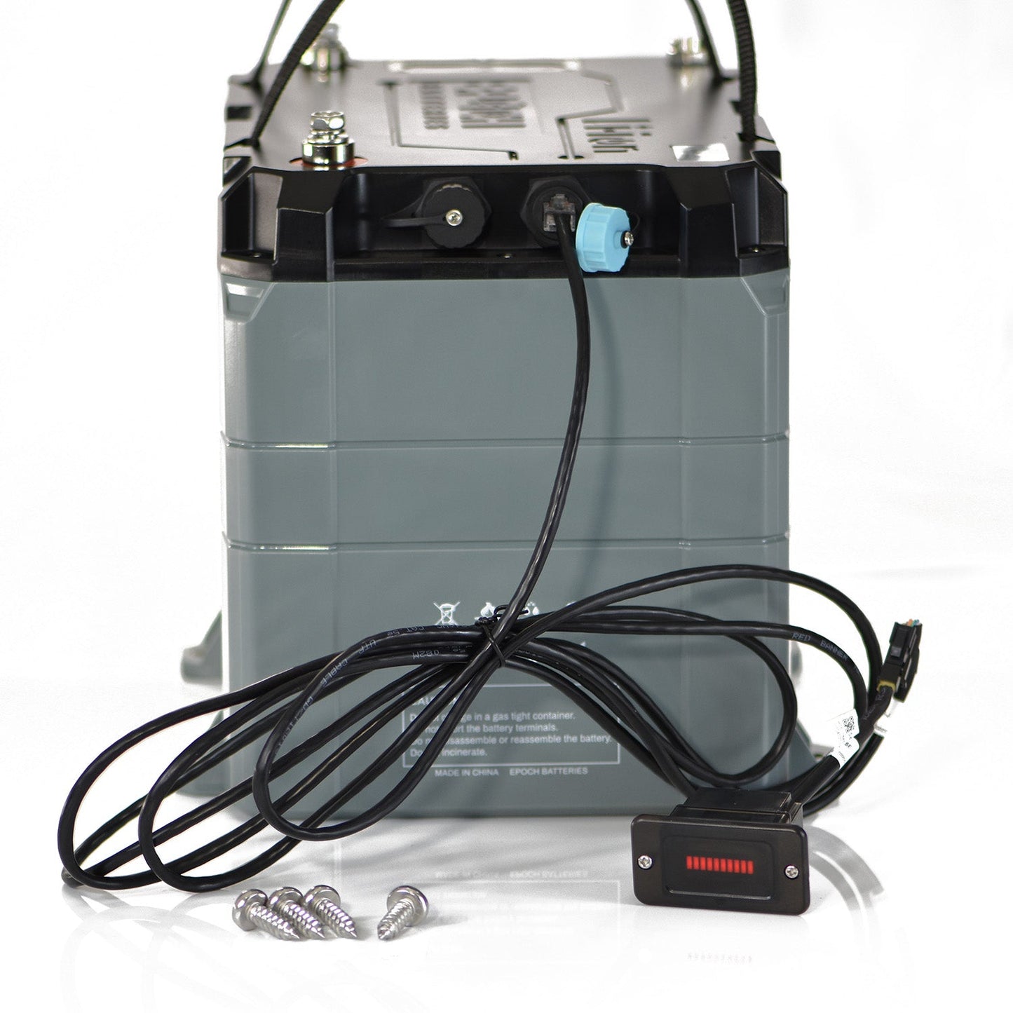 Epoch Batteries 36V 100Ah (3.84kWh) LiFePO4 Lithium Battery - Bluetooth, Heating, Waterproof