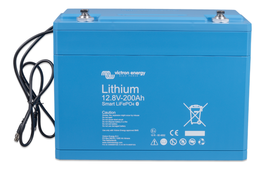 Victron Batteries Lithium BAT512120610 LiFePO4 Battery 12,8V/200Ah Smart