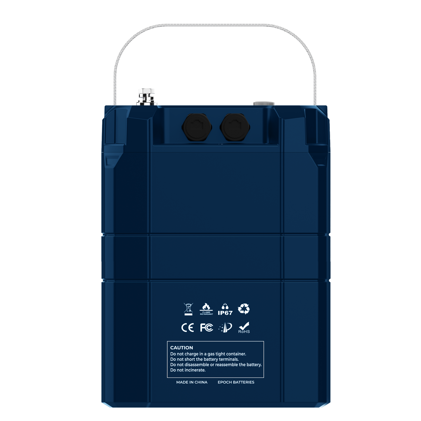 Epoch Batteries 12V 460Ah (5.89kWh) V2-T Elite Series - Heated & Bluetooth & Victron Comms LiFePO4 Battery