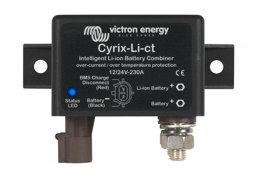 Victron Battery Combiner Cyrix CYR010230412 Cyrix-Li-ct 12/24V-230A intelligent Li-ion battery combiner
