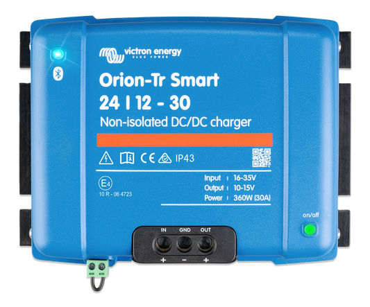 Victron DC-DC Converter ORI241236140 Orion-Tr Smart 24/12-30A (360W) Non-isolated DC-DC charger