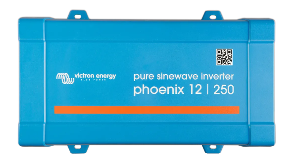 Victron 12V In Single Phase 120V Output PIN122510510 Phoenix Inverter 12/250 120V VE.Direct NEMA GFCI