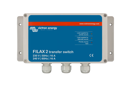 Victron Transfer Switch Filax SDFI0000000 Filax 2 Transfer Switch CE 230V/50Hz-240V/60Hz