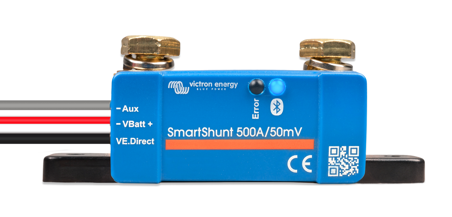 Victron Battery Monitor SmartShunt SHU065150050 SmartShunt 500A/50mV IP65