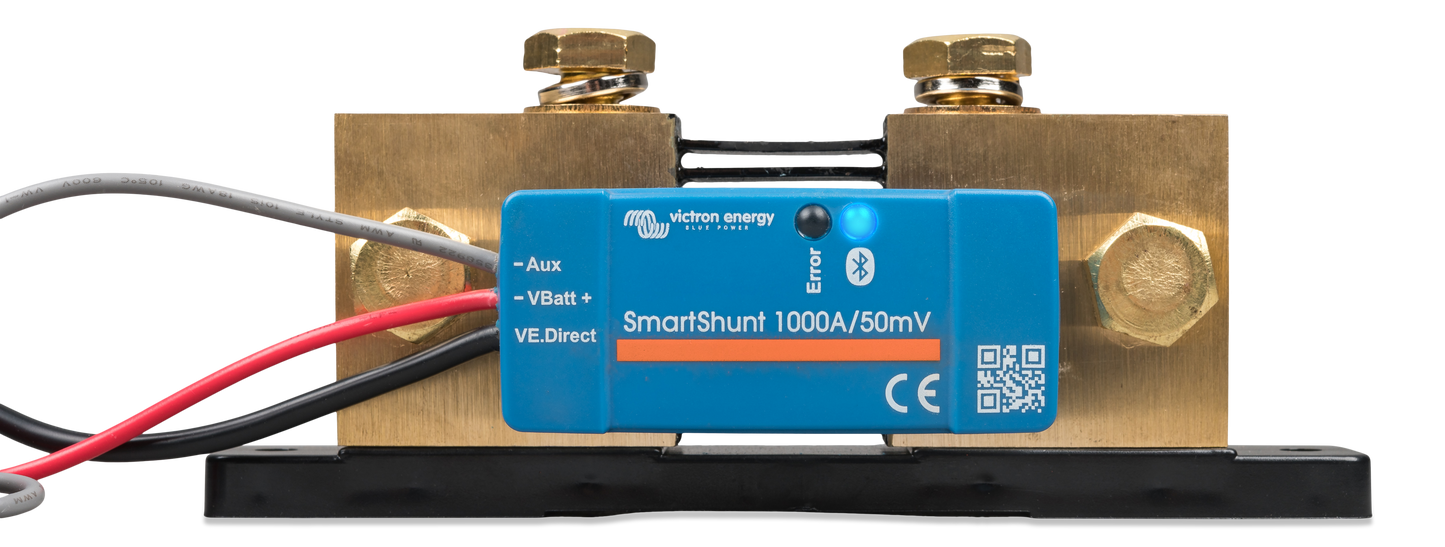 Victron Battery Monitor SmartShunt SHU065210050 SmartShunt 1000A/50mV IP65