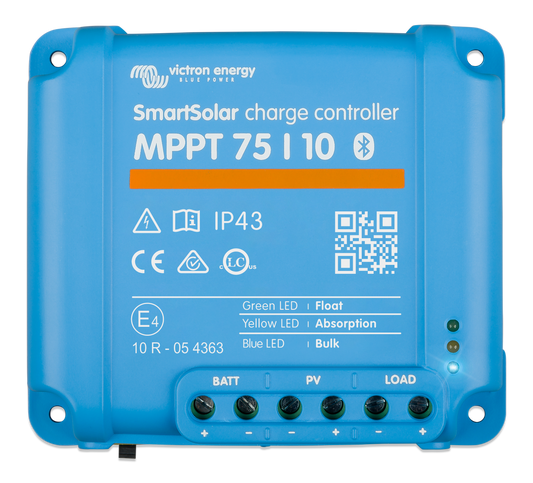 Victron Solar Charge Controller SCC075010060R SmartSolar MPPT 75/10