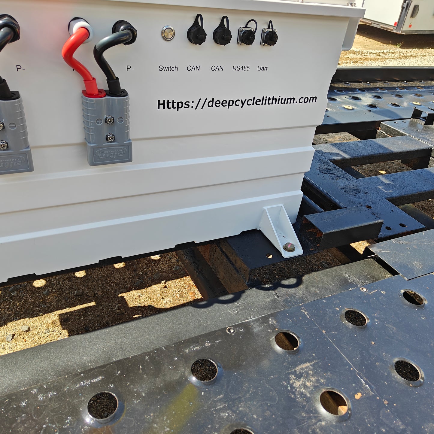 DC Solar Trailer Replacement  LFP Lithium battery pack - 51.2V 628ah 32.15 Kwh