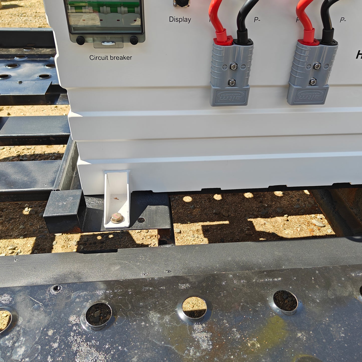 DC Solar Trailer Replacement  LFP Lithium battery pack - 51.2V 628ah 32.15 Kwh