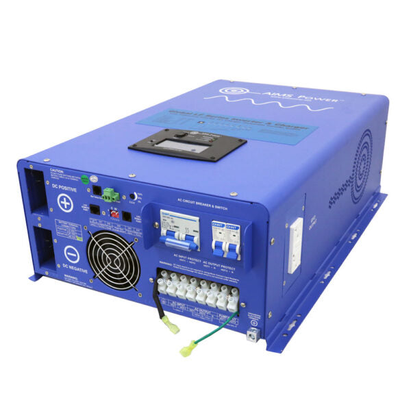 Aims Power PICOGLF10KW48V240VS 10000 Watt Pure Sine Inverter Charger 48 Vdc / 240Vac Input & 120/240Vac Split Phase Output