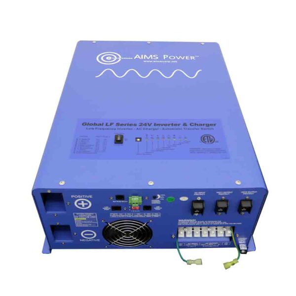 Aims Power PICOGLF6024120UL 6000 WATT PURE SINE INVERTER CHARGER 24Vdc TO 120Vac OUTPUT LISTED TO UL & CSA