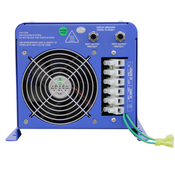 Aims Power PICOGLF60W24V240VS 6000 Watt Pure Sine Inverter Charger 24Vdc / 240Vac Input & 120/240Vac Split Phase Output