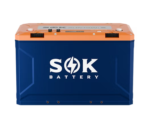 SOK SK24V150PH| 24V150Ah Battery, Built-in heater & Bluetooth, Victron CAN Comms